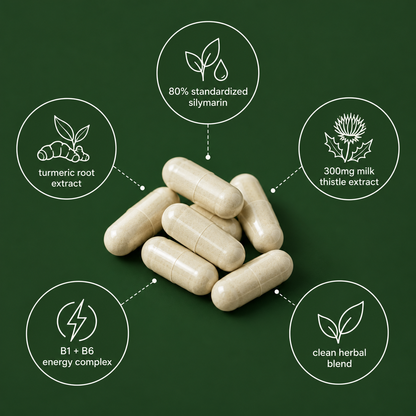 Veyora® Milk Thistle Liver & Digestive Relief 2