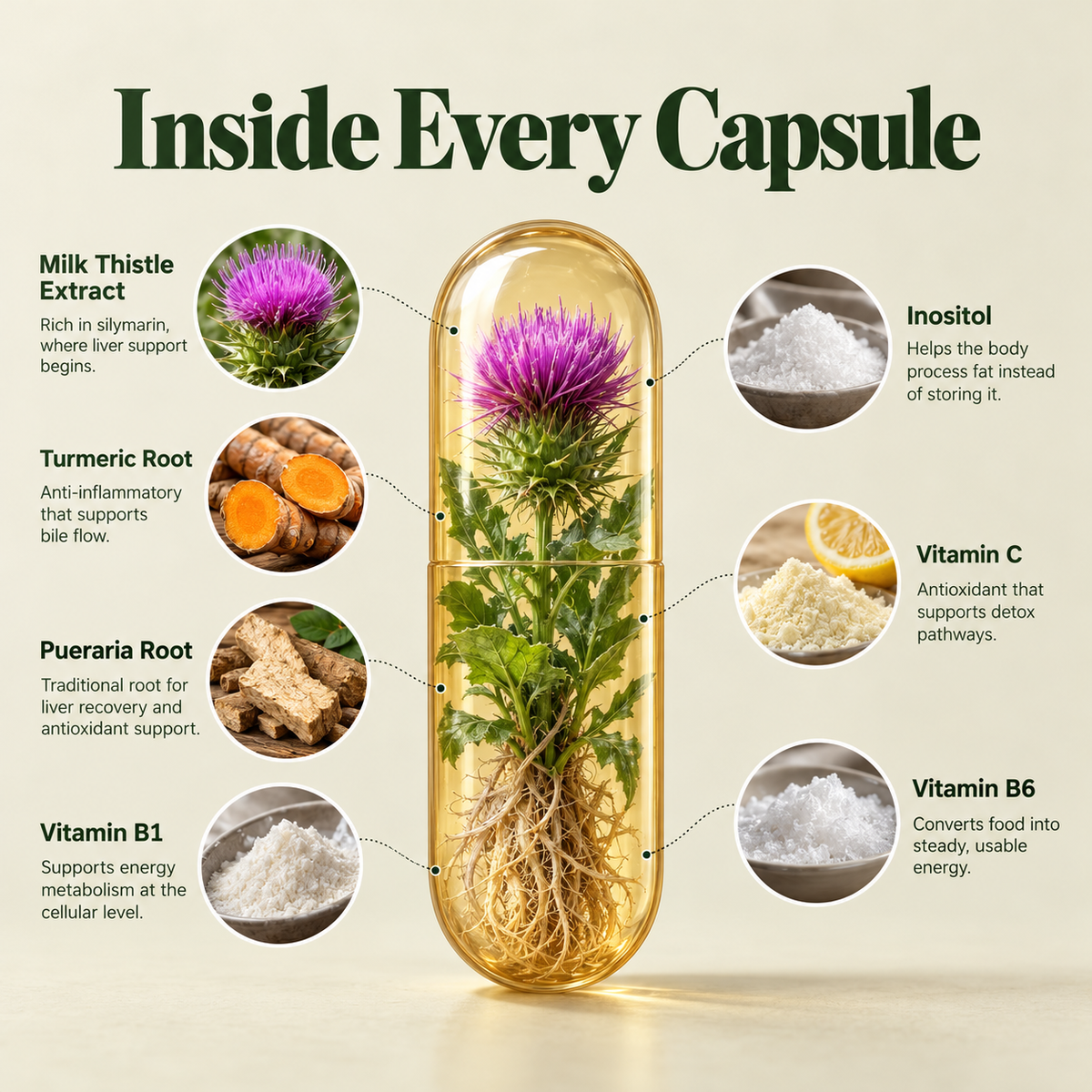 Veyora® Milk Thistle Liver & Digestive Relief 2